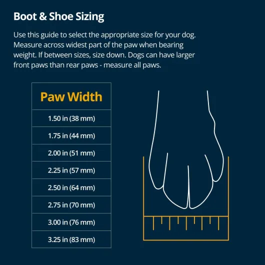 Bottines Tout-Terrain pour Chien (Lot de 2), Chiens de très Grande Taille, Taille: 83 mm, Noir (Obsidian Black), Grip Trex Noir (Obsidian Black) 83 mm