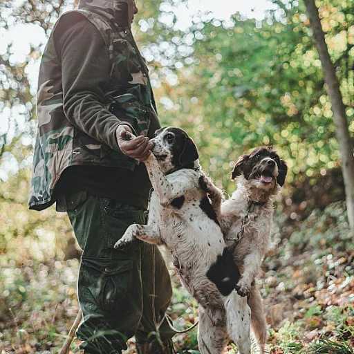 L'importance du collier en chaîne pour les chiens de chasse