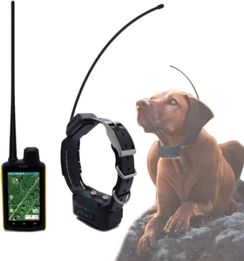 Traqueur GPS pour chiens de chasse, collier de positionnement par satellite, étanche jusqu'à 2 m, antenne VHF pour un suivi amélioré, idéal pour les amateurs de chasse 3 collar