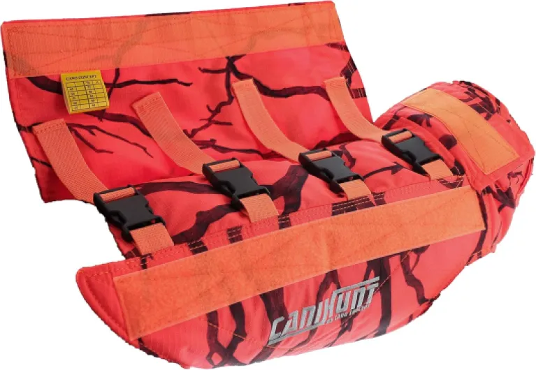 Gilet Protection Protect Defender 2.0 Orange Camouflage Anti Perforation pour protéger Les Chiens de Chasse (80)