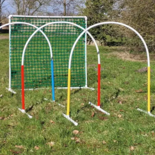 Test Generisch HOOPERS Agility Combi : un kit Hoopers léger pour s’initier tranquille dans le jardin