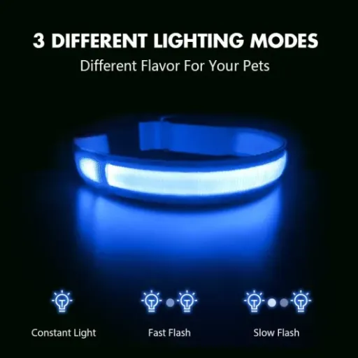 Test MASBRILL Collier Lumineux : le collier LED pas cher qui sécurise bien les balades de nuit