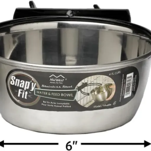 Test MidWest Snap'y Fit 1 L : la gamelle qui arrête (presque) le carnage dans la cage