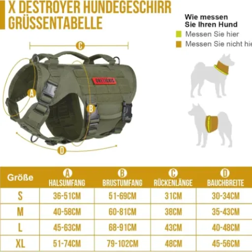 Test OneTigris X Destroyer : le harnais tactique costaud pour gros chiens qui tirent