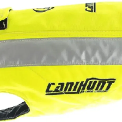 Test CANIHUNT Gilet Protect Pro CANO Jaune (65) : la coque blindée pour chien qui mise tout sur la protection