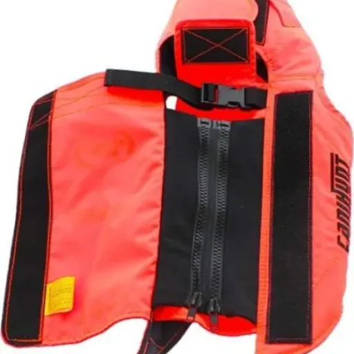 Test Canihunt Protect Light Orange (70) : le gilet sanglier léger pour petits chiens qui n’aiment pas être harnachés