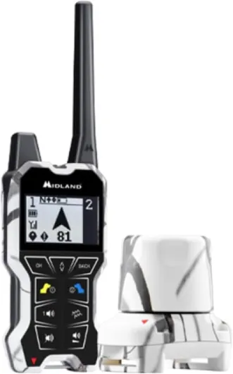 Beeper One GPS - Localisateur pour Chiens - Couverture jusqu'à 2,5 km - Vibro - Affichage de la Distance et de la Position auxiliaires- Télécommande avec Grand écran - Localisateur Acoustique