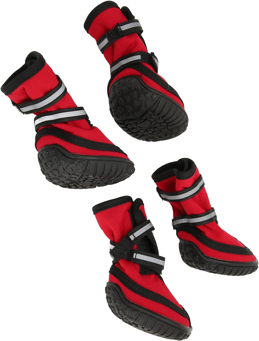 Chaussures de Randonnée pour Chiens, Semelle Antidérapante Solide, Respirantes et Réglables, Protection des Pattes d'animaux de Compagnie, Chaussures de Randonnée pour Chiens (XL)