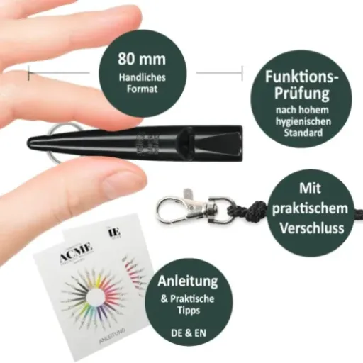Test Sifflet ACME 211,5 : le petit bout de plastique qui change vraiment le rappel