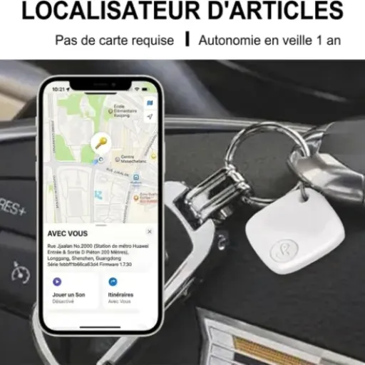 Test Itagpro Traceur GPS (forbany) : le petit porte-clés qui évite de retourner l’appart
