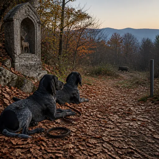 Saint Hubert et la chasse au sanglier : chiens, légende et éthique moderne