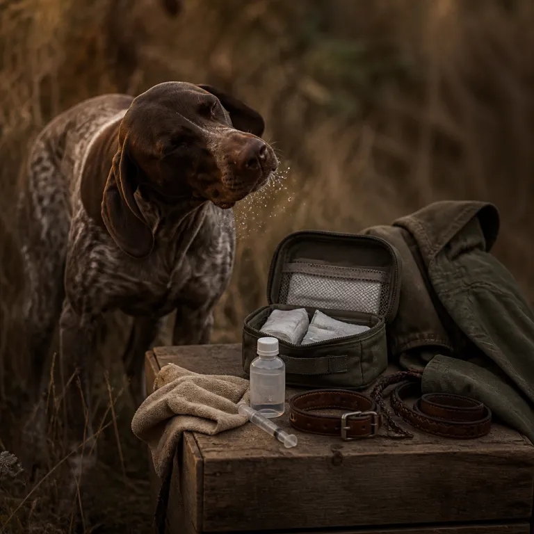 Chien au nez qui coule : comprendre et protéger la santé de votre chien de chasse