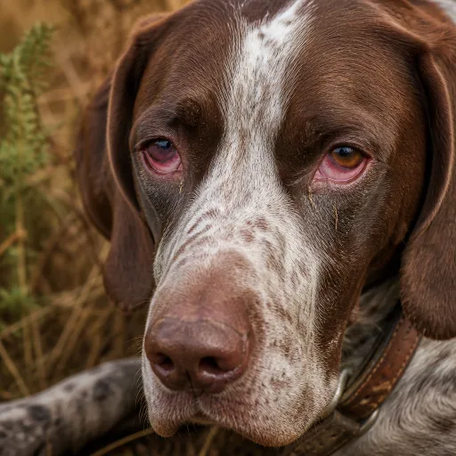 Chien aux yeux rouges : comprendre les risques pour le chien de chasse
