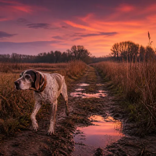 Chien de chasse après 8 ans : adapter l'effort sans le mettre au repos